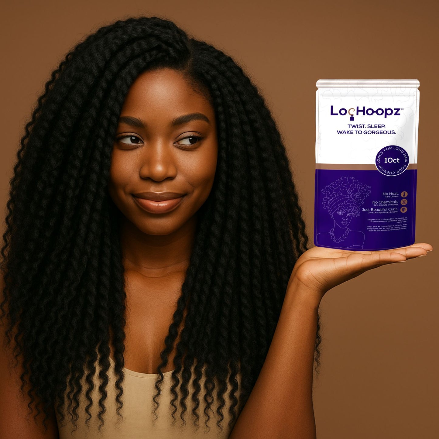 Loc Hoopz™ for Long Hair